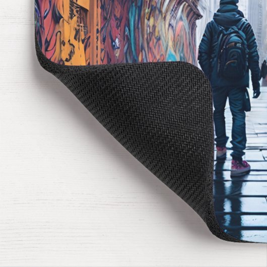 Graffiti-Tunnel Mousepad (Ecke)