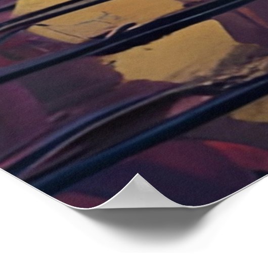 Graffiti-Tunnel Poster (Ecke)