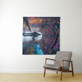 Graffiti-Tunnel Wandteppich (Beispiel (Horizontal))