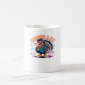 Graffiti Turkey Vibes - Dankbarkeit & Fly Cartoon  Kaffeetasse (Mittel)
