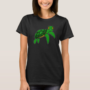 Graffiti Turtle Tortoise Niedlich Graffiti Turtle T-Shirt