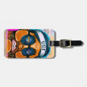 Graffiti Typ Gepäckanhänger (Vorderseite horizontal)