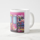 Graffiti-U-Bahn Jumbo-Tasse (Vorderseite Rechts)