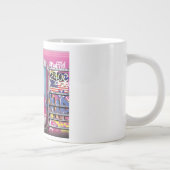 Graffiti-U-Bahn Jumbo-Tasse (Rechts)