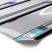 Graffiti-U-Bahn Poster (Ecke)