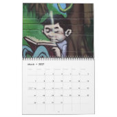 Graffiti-u. der Straßen-Kunst-Fotografie-2014 Kalender (Mär 2027)