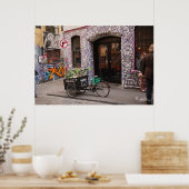 Graffiti und Bike Poster (Küche)
