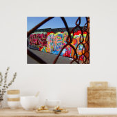 Graffiti und Ketten Poster (Küche)