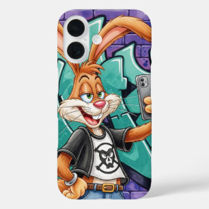  Graffiti und Selfie, von Natasha Us  iPhone 16 Hülle