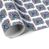Graffiti und Street Art Geschenkpapier (Rolleneckpunkt)