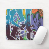 Graffiti und Umbauten Mousepad (Mit Mouse)