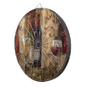 Graffiti und Wein Dartscheibe (Vorderseite rechts)