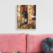 Graffiti und Wein Leinwanddruck (Insitu (Wohnzimmer))