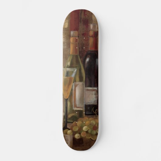 Graffiti und Wein Skateboard (Vorderseite)
