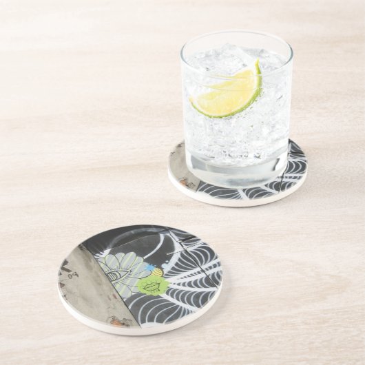 Graffiti-Untersetzer Sandstein Untersetzer (Seite)