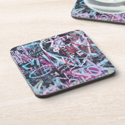 Graffiti-Untersetzer Untersetzer (Linke Seite)
