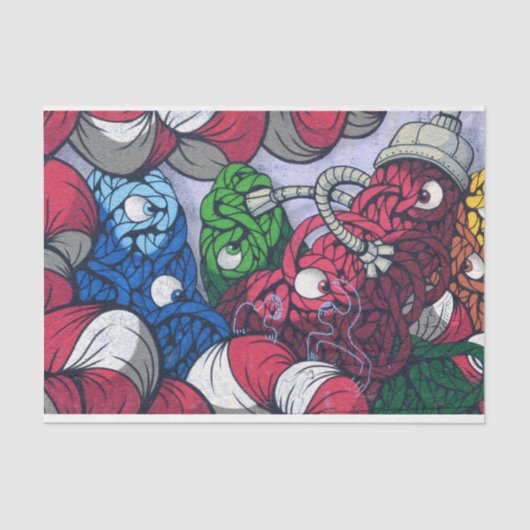 Graffiti Urban 24-1 Dekoupage Tissue Seidenpapier (Vorderseite)