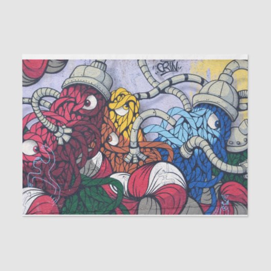 Graffiti Urban 24-2 Dekoupage Tissue Seidenpapier (Vorderseite)