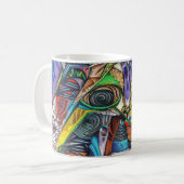 Graffiti Urban Art Kaffeetasse (Vorderseite Links)