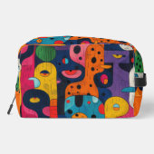 Graffiti Urban Art Waschbeutel (Rückseite)