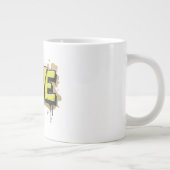 Graffiti Urban Liebe Bloom Jumbo-Tasse (Rechts)