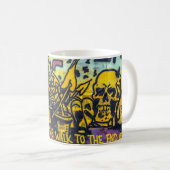 Graffiti Urban Street Art Abstrakt Kaffeetasse (VorderseiteRechts)