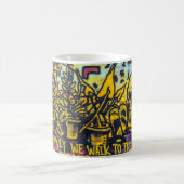 Graffiti Urban Street Art Abstrakt Kaffeetasse (Mittel)