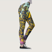 Graffiti Urban Street Art Abstrakt Leggings (Rechts)
