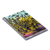 Graffiti Urban Street Art Abstrakt Notizblock (Rechte Seite)