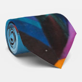 Graffiti Urban Street Art Krawatte (Gerollt)