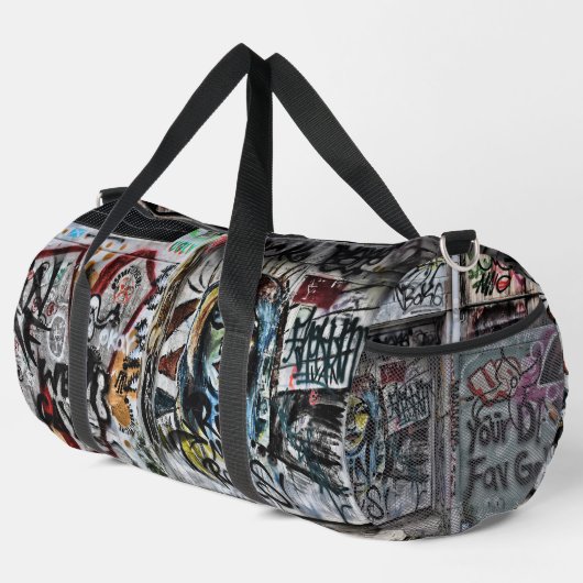 Graffiti Urban Street Cool Grunge Modern Unique Duffle Bag (Rechte Ecke)