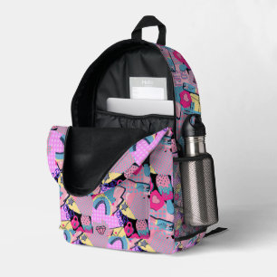 Graffiti Urban Streetwear Muster Bedruckter Rucksack