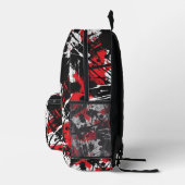 Graffiti Urban Streetwear Pattern Bedruckter Rucksack (Rechts)