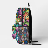 Graffiti Urban Streetwear Pattern Bedruckter Rucksack (Rechts)