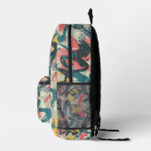 Graffiti Urban Streetwear Pattern  Bedruckter Rucksack (Rechts)