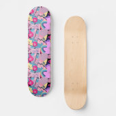 Graffiti Urban Streetwear Pattern  Skateboard (Vorderseite)