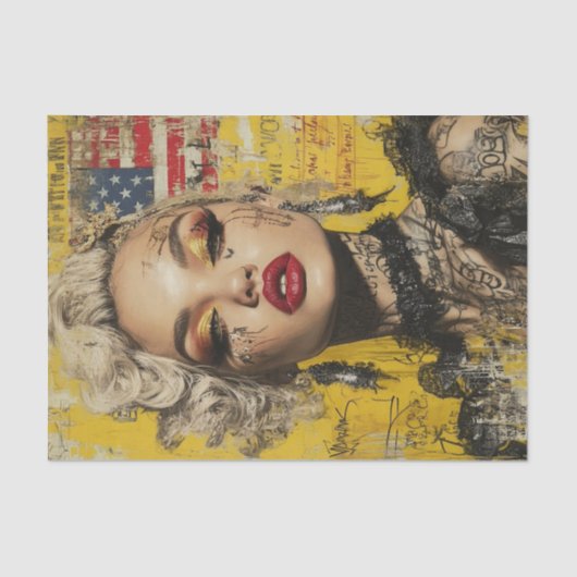 Graffiti Vibes4 Seidenpapier (Vorderseite)