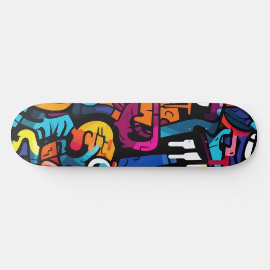 Graffiti Vibes Skateboard (Horizontal)