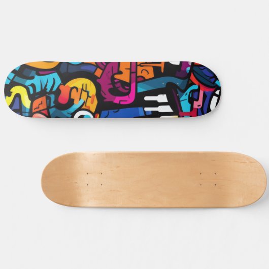 Graffiti Vibes Skateboard (Horizontal)
