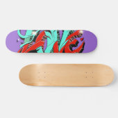 Graffiti Vibes Skateboard Deck (Horizontal)