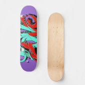 Graffiti Vibes Skateboard Deck (Vorderseite)