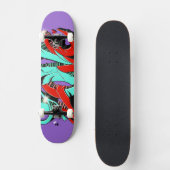 Graffiti Vibes Skateboard Deck (Vorderseite)
