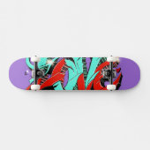 Graffiti Vibes Skateboard Deck (Horizontal)