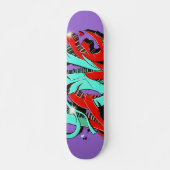 Graffiti Vibes Skateboard Deck (Vorne)