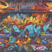 Graffiti Vinyl Sticker (Vorderseite)