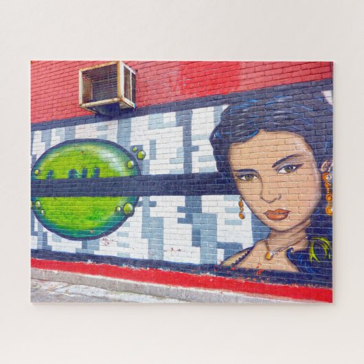 Graffiti von Montreal. Puzzle (Horizontal)