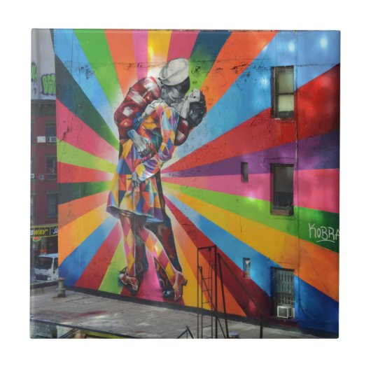 Graffiti von New York Fliese (Vorderseite)