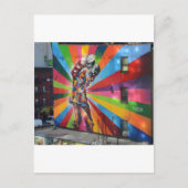 Graffiti von New York Postkarte (Vorderseite)