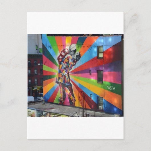 Graffiti von New York Postkarte (Vorderseite)