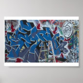 Graffiti von Sean *th' Blues* Poster (Vorne)